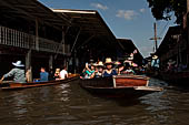 Scenery along the canal leading to Damnoen Saduak Floating Market. 